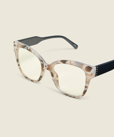 Animal Print Square Reading Glasses