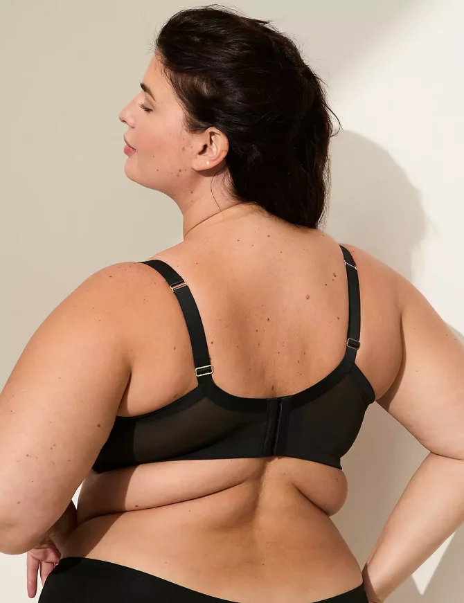 Ribbon-Slot French Balconette Bra - Image 3