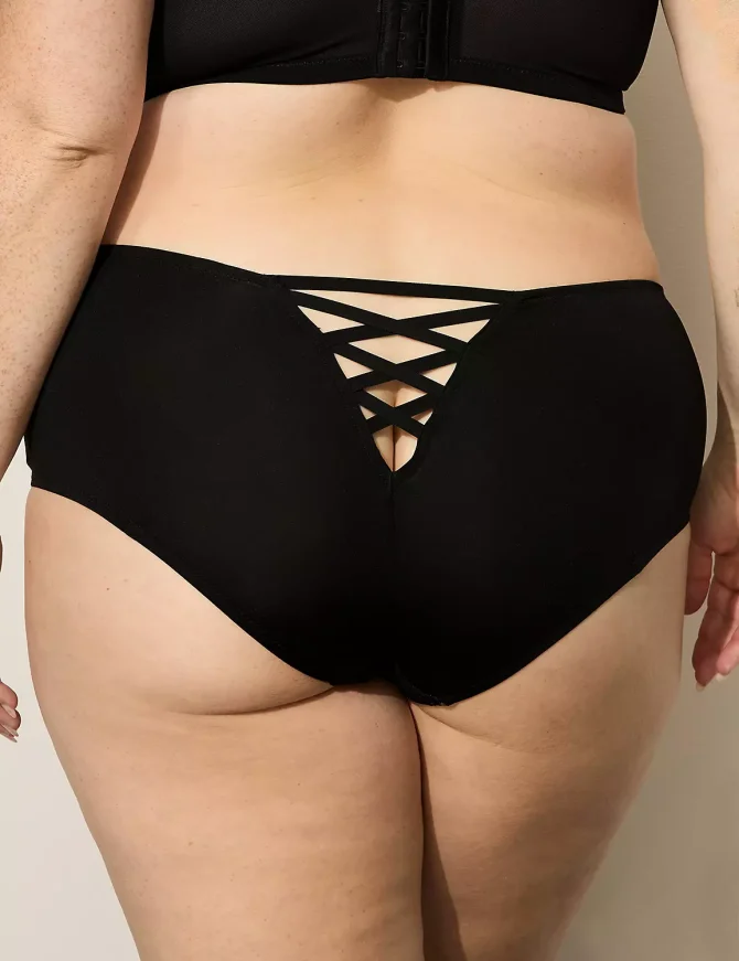 Ribbon Slot Garter Panty - Image 5