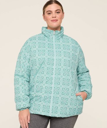 LIVI Full-Zip Reversible Puffer Jacket