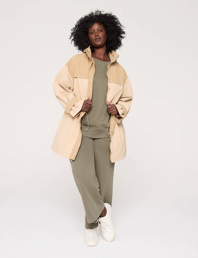 LIVI Zip-Front Colorblock Woven Jacket - Image 3