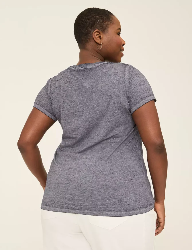 Embroidered Love Graphic Tee - Image 2