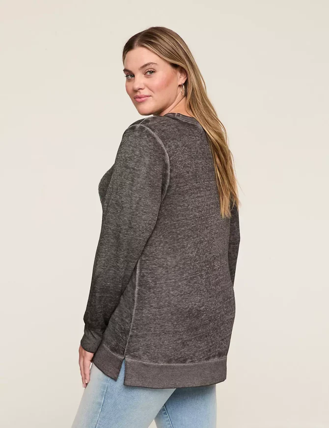 Embellished Happy Go Lucky Graphic Sweatshirt - Image 2
