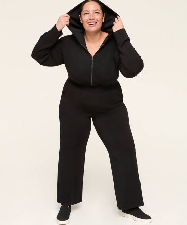 LIVI Hooded Journey Zip-Up Jumpsuit