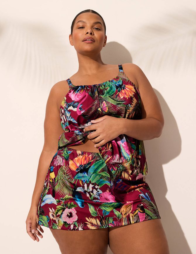 Side Slit Swim Skirt - Image 6