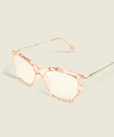 Textured Cateye Reading Glasses