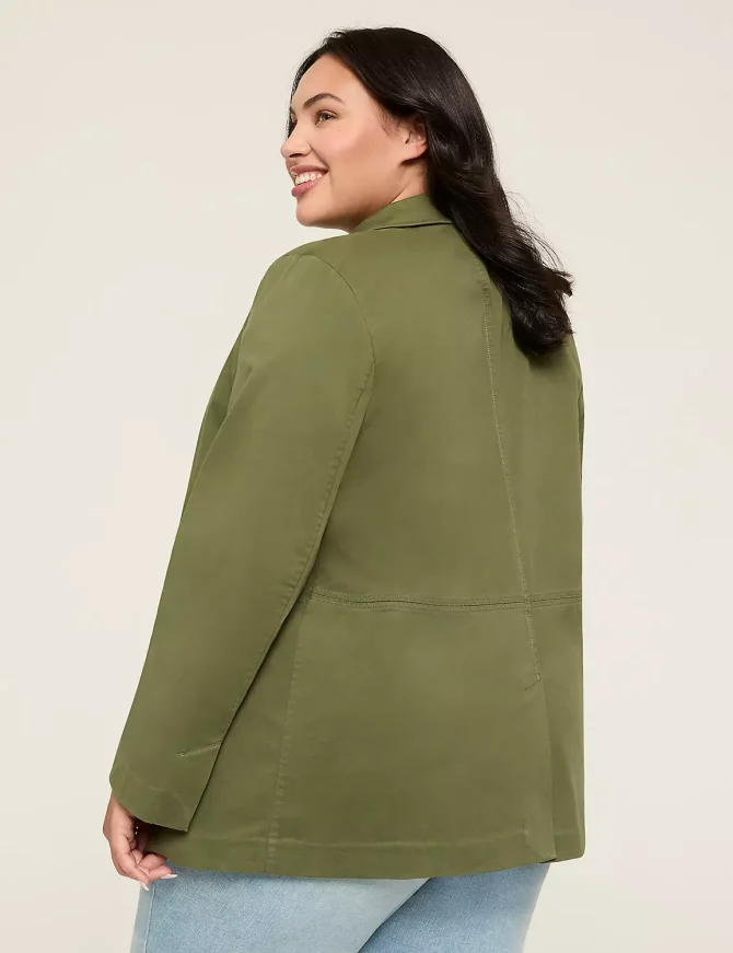 Oversized Twill Jacket - Image 2