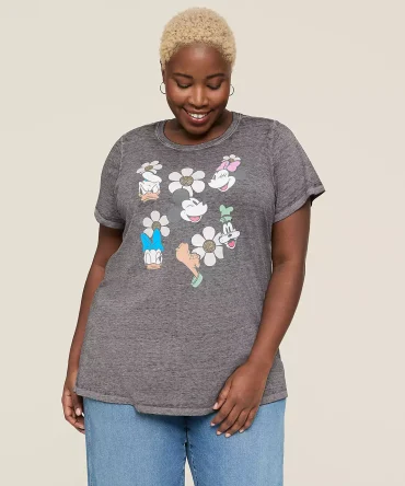 Rhinestone Mickey & Friends Graphic Tee