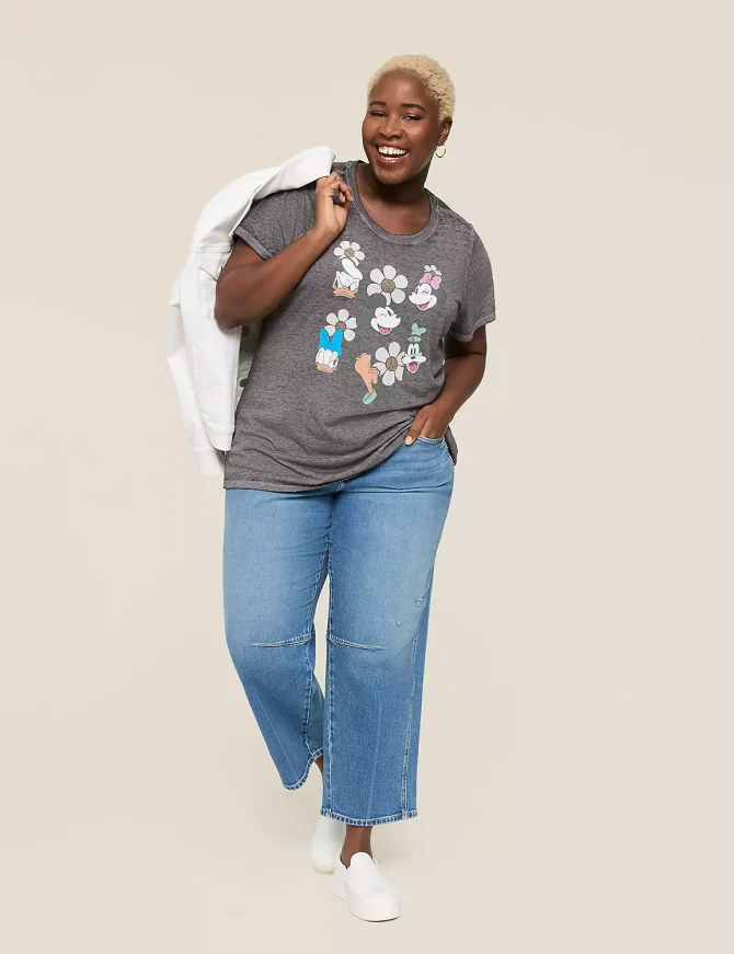 Rhinestone Mickey & Friends Graphic Tee - Image 3