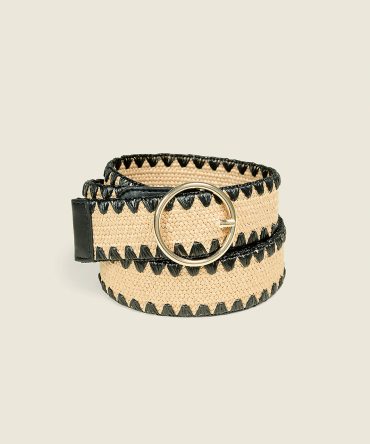 Multi-Wear Versatile Stretch Stitch-Detail Belt