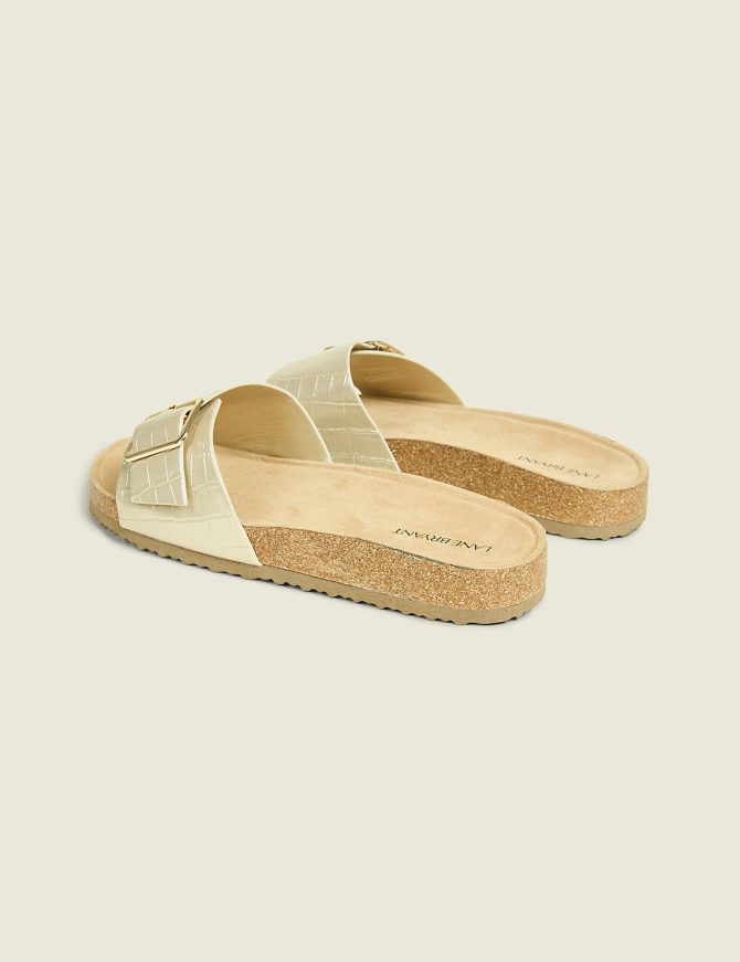 Dream Cloud Buckle-Detail Slip-On Sandal - Image 2