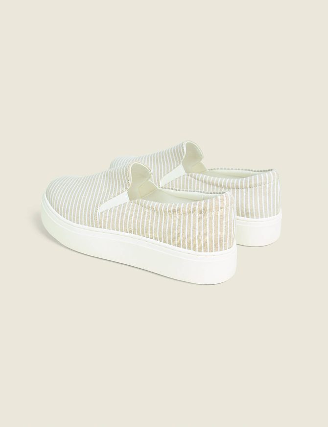 Dream Cloud Striped Knit Slip-On Platform Sneaker - Image 2