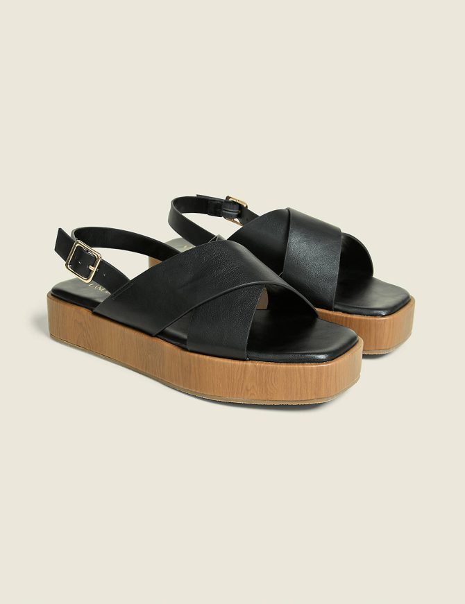 Dream Cloud Platform Ankle-Strap Sandal