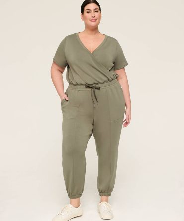 LIVI Journey Surplice-Neck Jumpsuit