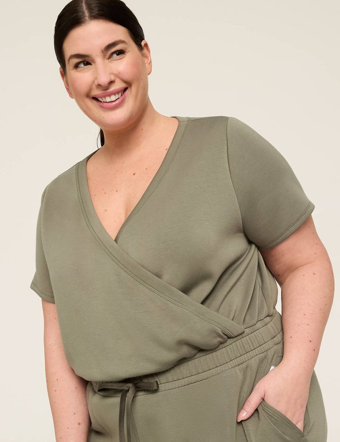 LIVI Journey Surplice-Neck Jumpsuit - Image 3