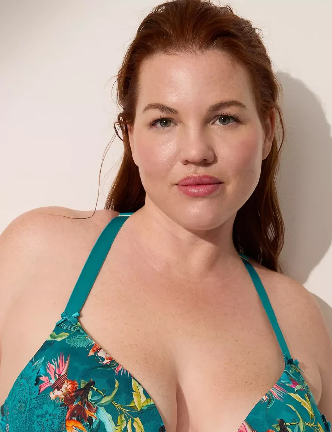 Front-Close Strappy-Back Boost Plunge Bra - Image 2
