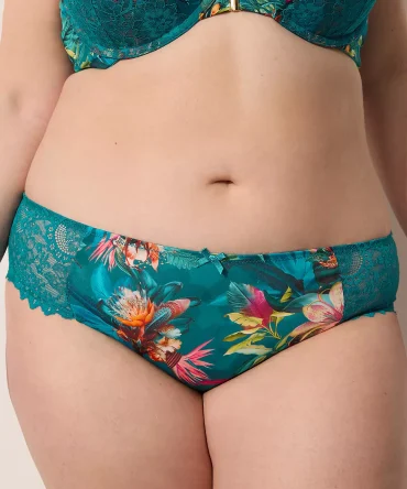 Lace-Back Cheeky Panty