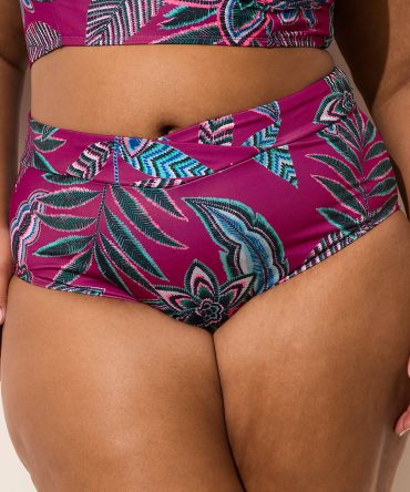 Crossover Waistband Swim Brief