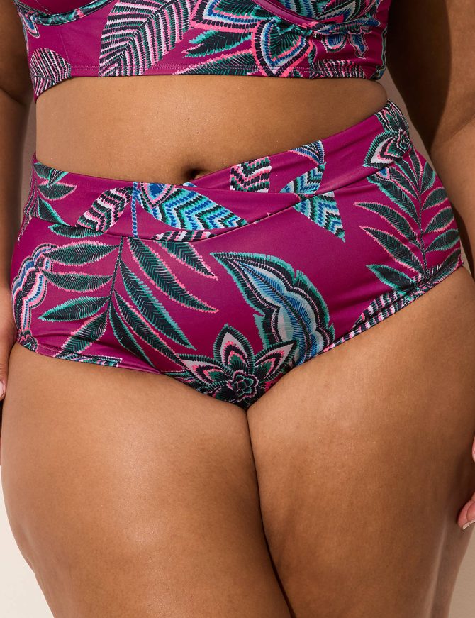 Crossover Waistband Swim Brief
