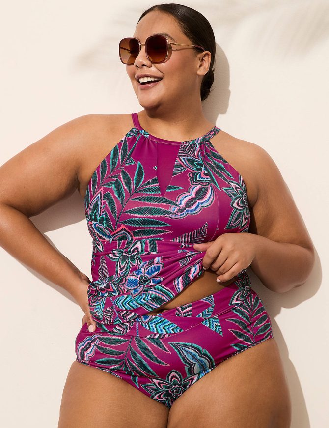 Crossover Waistband Swim Brief - Image 4