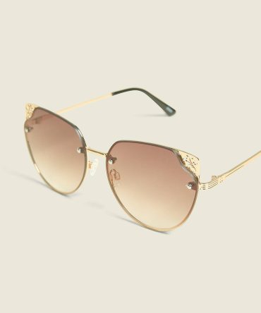 Filigree Cateye Sunglasses