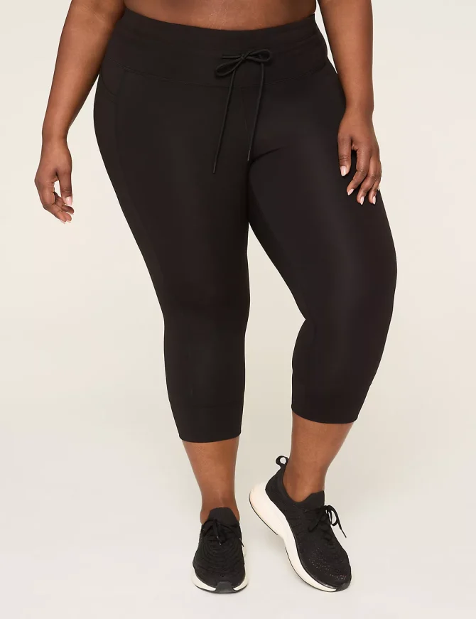 LIVI High-Rise Drawstring LIVI Soft Capri Legging - Image 5
