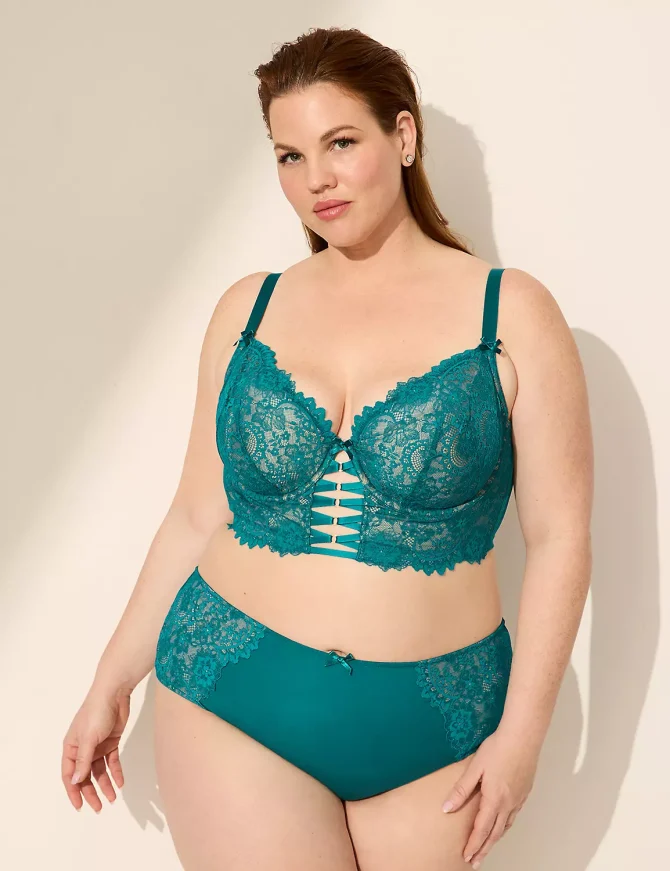 Longline French Balconette Bra - Image 4