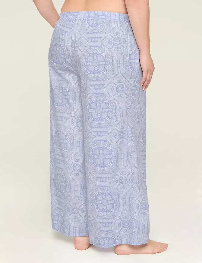 Cotton Poplin Wide Leg Pant - Image 8