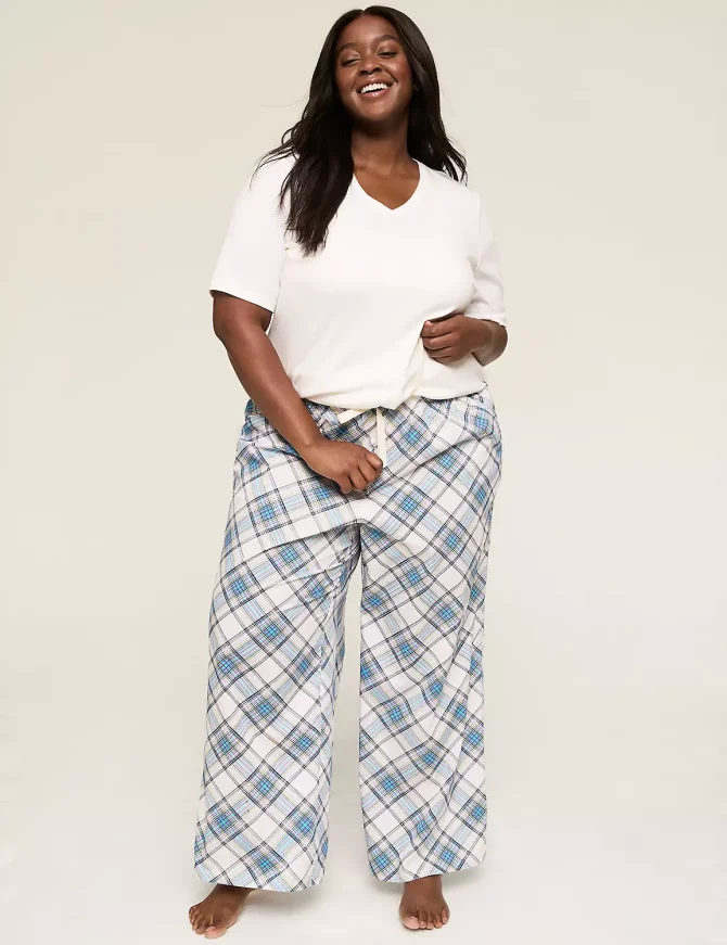 Cotton Poplin Wide Leg Pant - Image 3