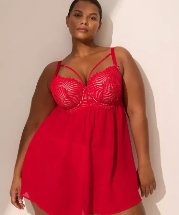 Underwire Lace Babydoll