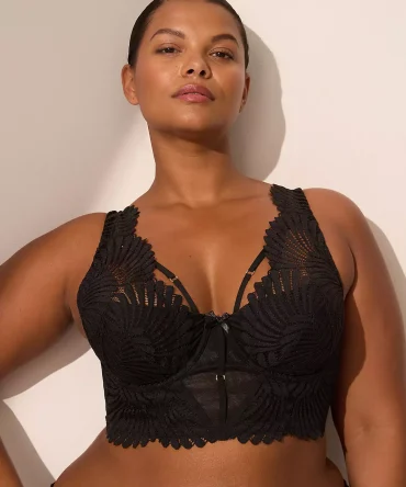 French Balconette Longline Bra