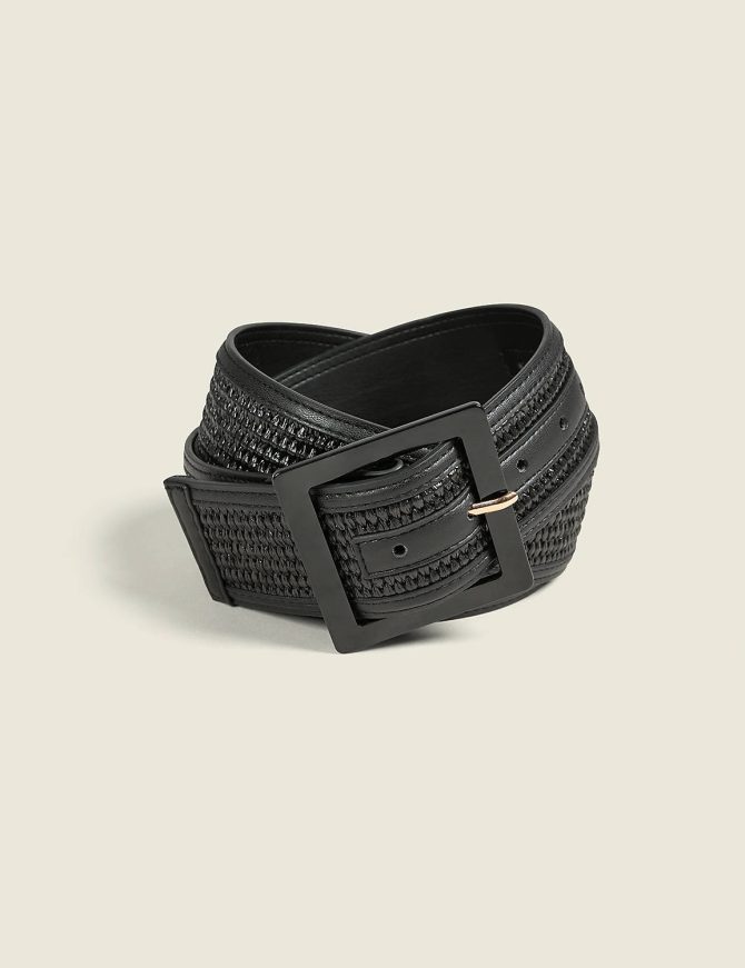 Multi-Wear Versatile Raffia Belt - Image 2
