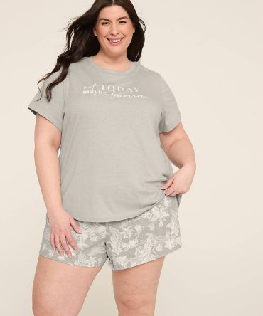 Comfy Cotton Tee & Short PJ Set