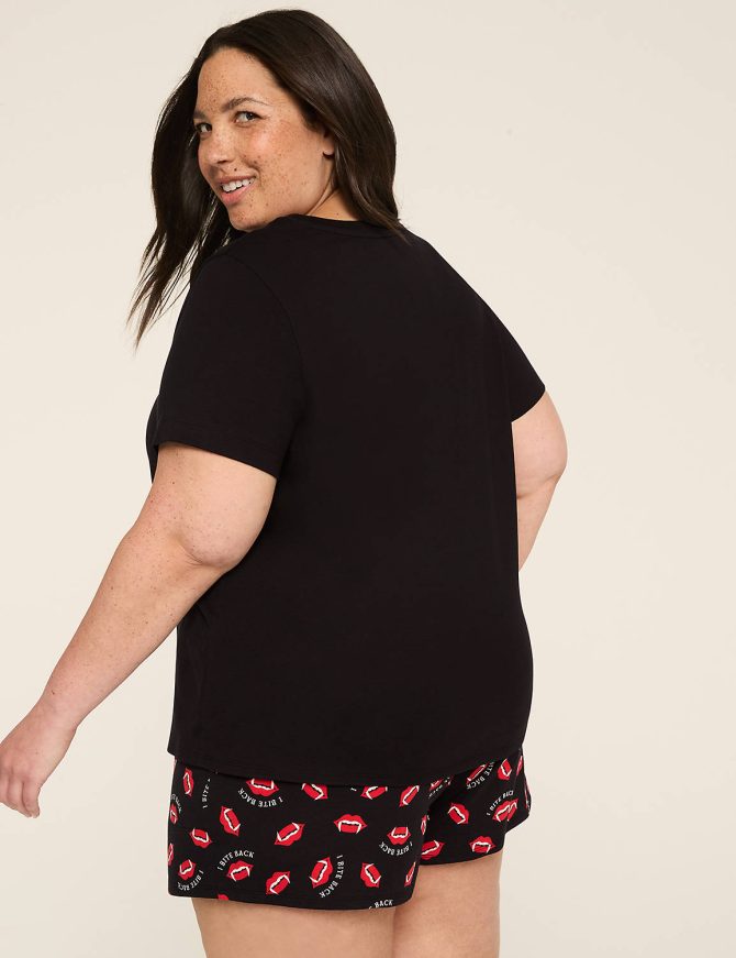 Comfy Cotton Tee & Short PJ Set - Image 6