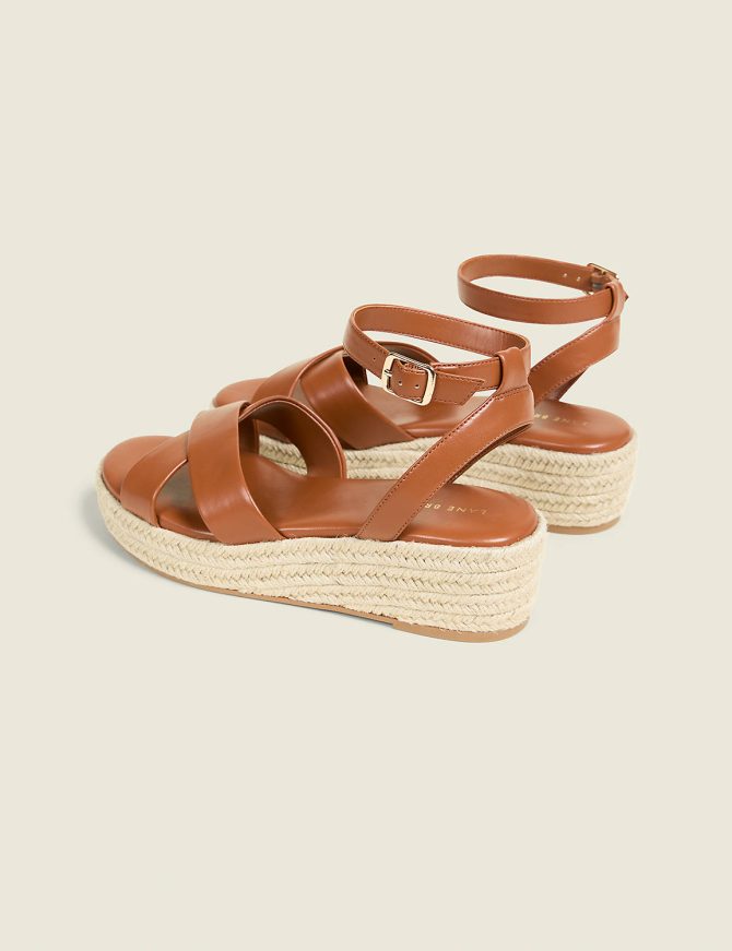 Dream Cloud Ankle Strap Espadrille Wedge - Image 2