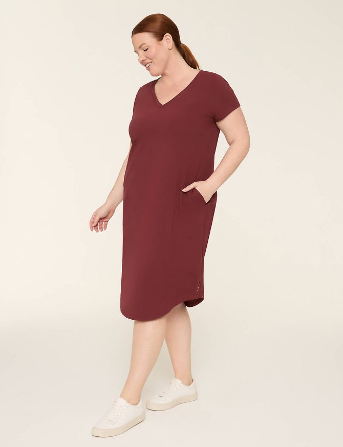 LIVI Soft Macrame-Back Midi Dress - Image 6