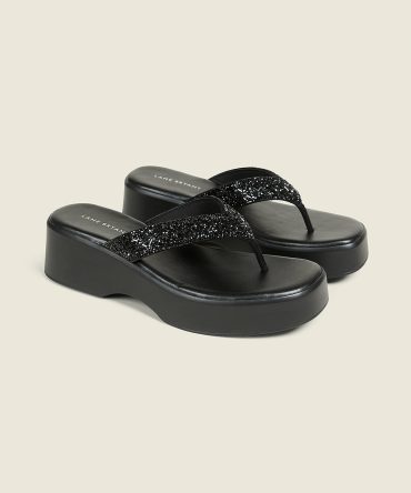 Dream Cloud Glitzy Platform Thong Sandals