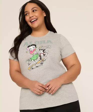 Betty Boop Aloha Graphic Tee