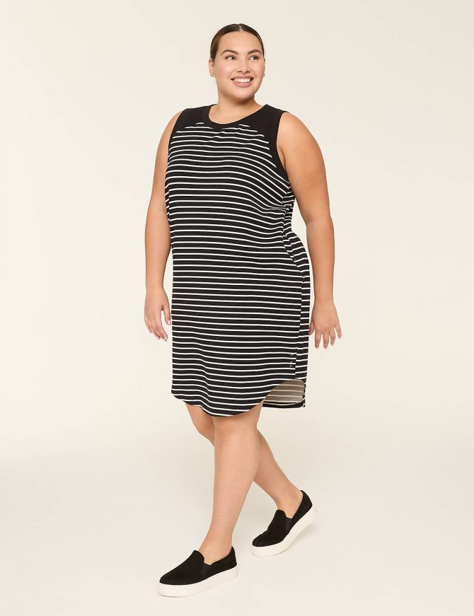 LIVI Journey Sleeveless Crew-Neck Dress
