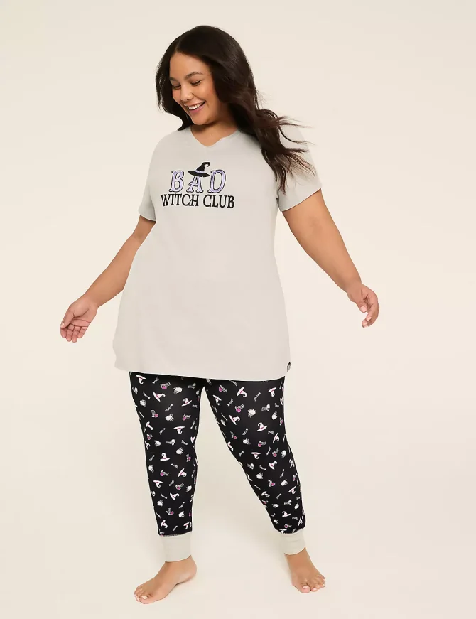 Comfy Cotton Tunic & Legging PJ Set
