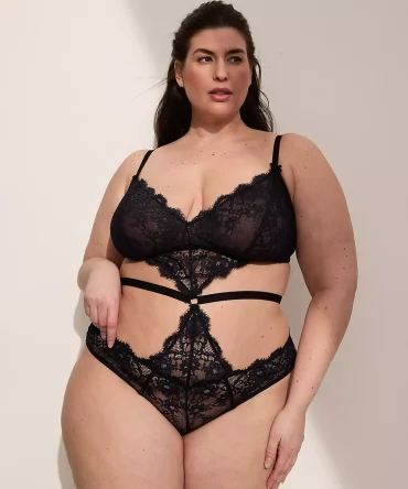 No-Wire Open-Back Playsuit