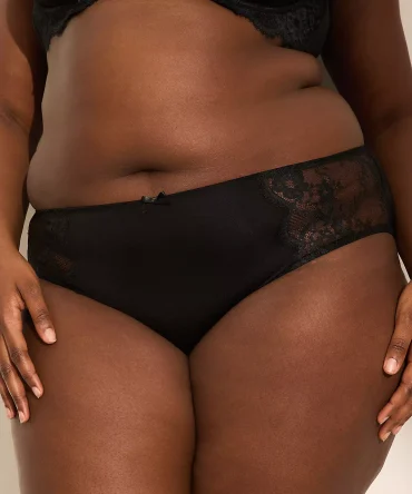 Crotchless Strappy-Back Hipster Panty