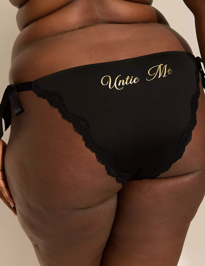 Ribbon Side-Tie Brazilian Panty - Image 7