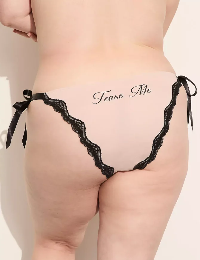 Ribbon Side-Tie Brazilian Panty - Image 4