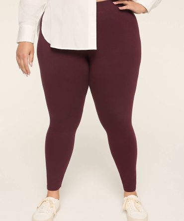 Solid Fashion Legging