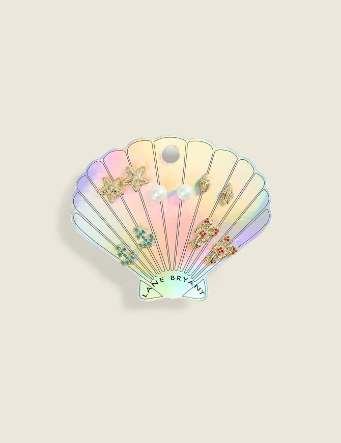 Summer Whimsy Sea Shell Earring 5-Pack