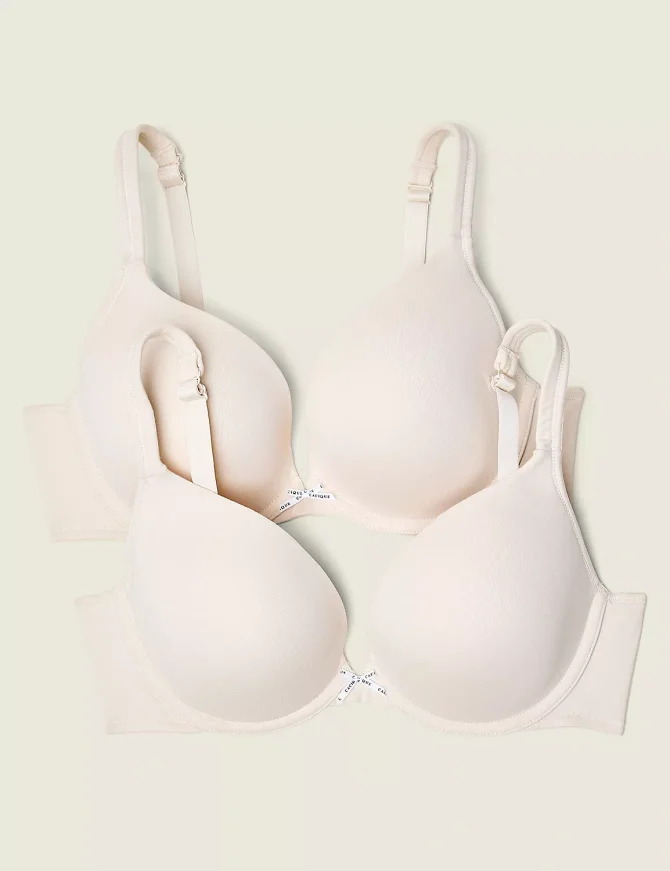 Cotton Boost Plunge Bra 2-Pack