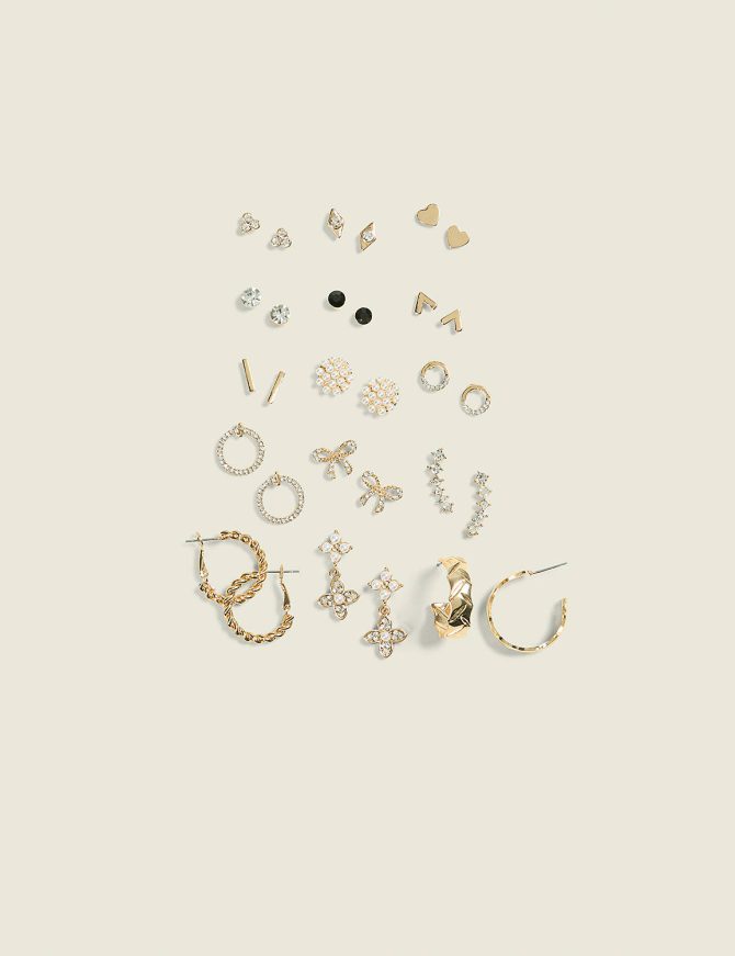 Goldtone Earring Mega Pack