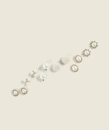 Pearlized Earring 6-Pack