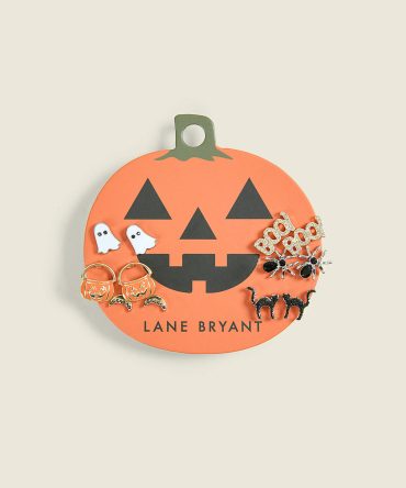 Halloween Whimsy Pumpkin Earring 6-Pack